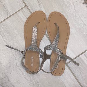 Strappy bejeweled sandal